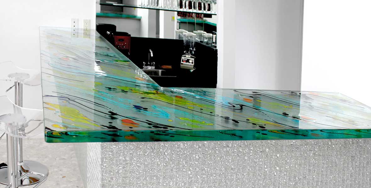 Custom Glass Countertops